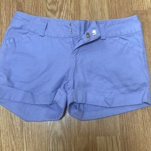 Light purple shorts